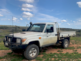 Under Auction - (A242) 2015 Toyota GX Landcruiser Ute 