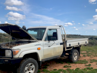 Under Auction - (A242) 2015 Toyota GX Landcruiser Ute 