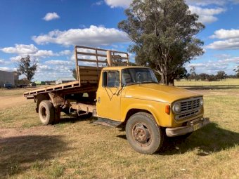 International D1710 Tipping Tray Truck