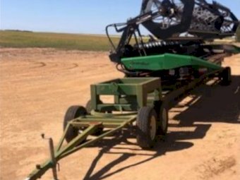 Header Draper Front ,Fits John Deere, Honey Bee Grain Belt Plus 42foot and  ContractorsTrailer     PRICE REDUCED