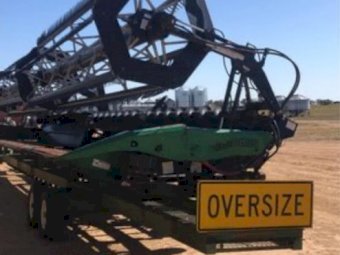 Header Draper Front ,Fits John Deere, Honey Bee Grain Belt Plus 42foot and  ContractorsTrailer     PRICE REDUCED