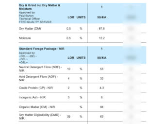110mt Oaten Rye Hay 550-600kg 8x4x3 Bales