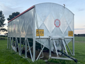 Under Auction - (A238) Easy Field Bin 70 tonne 