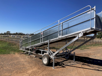 8 Metre Mobile Sheep Ramp - To be ready for collection December 2023.
