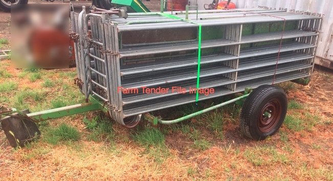 WANTED Portable Sheep Yard Draft