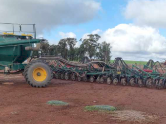 2002 Janke Universal 54ft Bar with 2002 Simplicity 12000L Cart