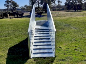 New Sheep Loading Ramp