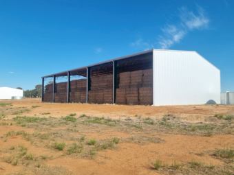 1000mt Oaten Hay 680kg 8x4x3 Bales