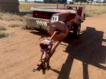 International 440 Small Square Baler