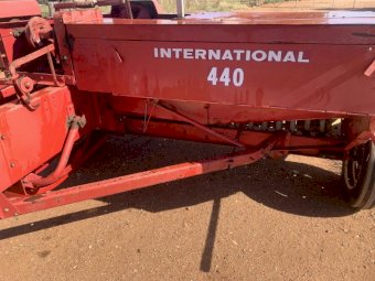 International 440 Small Square Baler