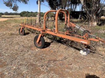9 Wheel Hay Rake