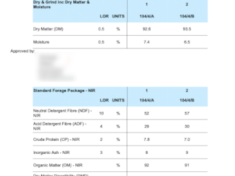 400 x Clover Hay 5x4 Round Bales