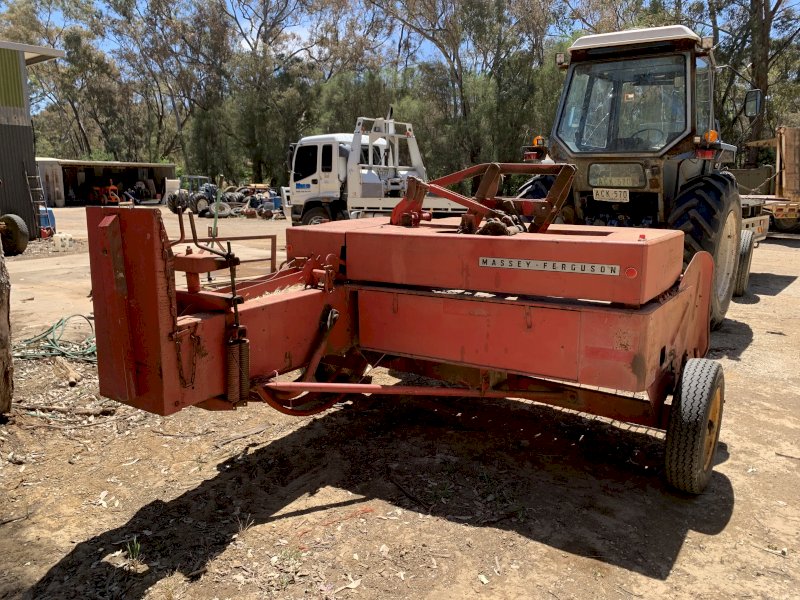 Under Auction - (A239) Massey Ferguson no 12 Small Square Baler 