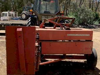 Under Auction - (A239) Massey Ferguson no 12 Small Square Baler 