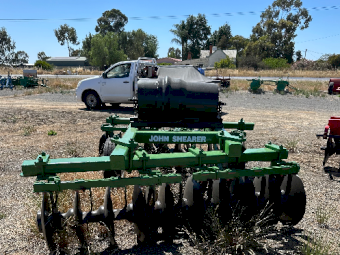 John Shearer 20 Plate Wheeled Offset Disc