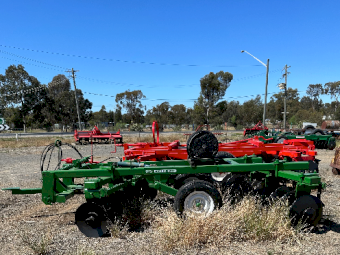 John Shearer 20 Plate Wheeled Offset Disc