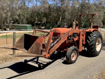 Nuffield 465 Frontend Loader Tractor
