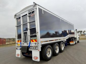 2023 BTE 32ft6" x 7ft/7ft8" Dropdeck Alloy Chassis Tipper