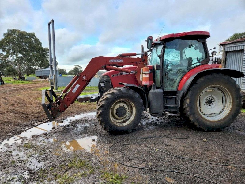 2005 Case MXU 115 Tractor with FEL
