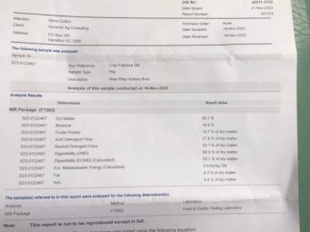 50 Rolls of Phalaris and Rye Grass Hay