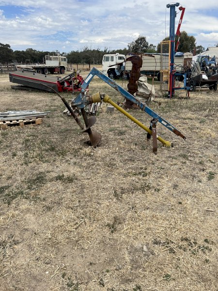 Berends Post Driver and Post Hole Digger