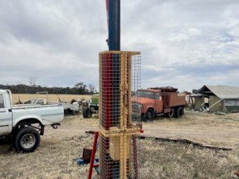 Berends Post Driver and Post Hole Digger