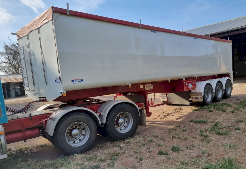 2015 Rhino 34ft x 6ft TOA Tipper Trailer