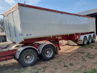 2015 Rhino 34ft x 6ft TOA Tipper Trailer