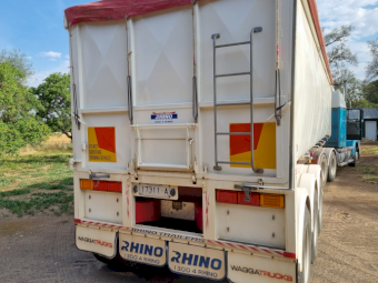 2015 Rhino 34ft x 6ft TOA Tipper Trailer