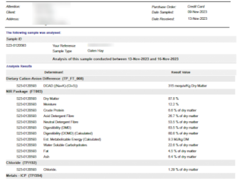 500mt Oaten Hay 8x4x3 Bales