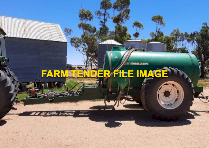 WANTED 5000L+ Boom Spray Tank Only on Frame