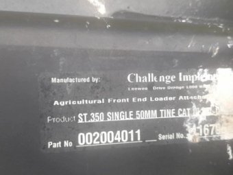 Challenge ST 350. 50mm Deep Ripper