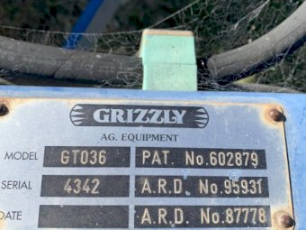 Grizzly Grumpy 36 Plate Offset Discs