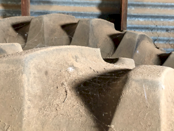 2 x John Deere 8000 Series Duals Rims & Tyres