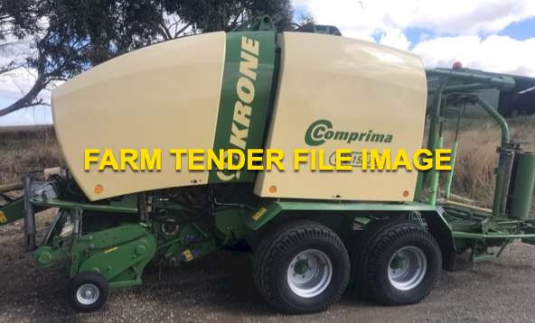 Krone Comprima CV150 XC Bale Wrapper Combo