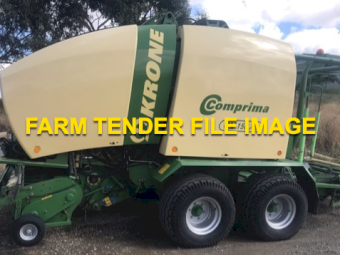 Krone Comprima CV150 XC Bale Wrapper Combo