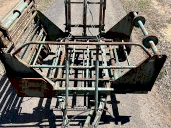 John Shearer Round Hay Bale Feed Out Wagon