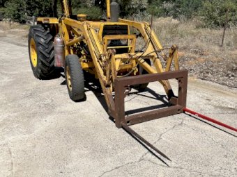 Massey Ferguson Loader with Forks, 20B/240