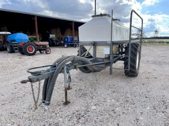 2004 Homan Twin Bin Air cart