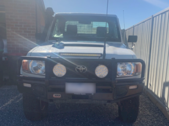 Under Auction - (A242) 2015 Toyota GX Landcruiser Ute 