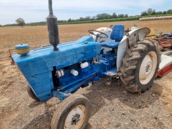 Ford 2600 Tractor with 4ft Slasher