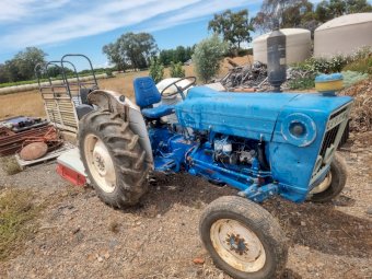 Ford 2600 Tractor with 4ft Slasher