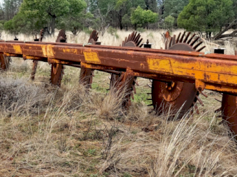 Pederick 8 wheel Stick Rake