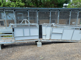 Hecton Sheep Handler with 3 way draft