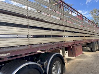 2009 Vawdrey Trailer with 2017 Swagman Stock Crate
