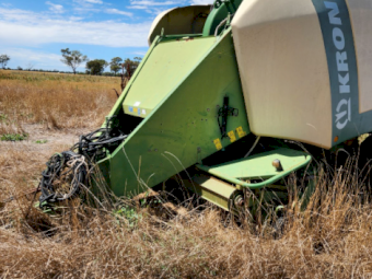 2006 Krone 1290XC Large Square Baler
