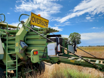 2006 Krone 1290XC Large Square Baler