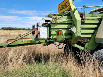 2006 Krone 1290XC Large Square Baler