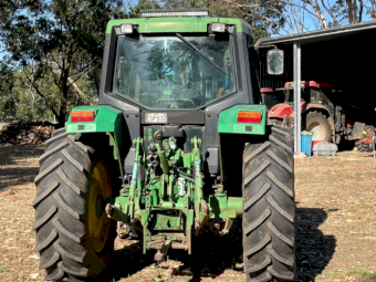 1998 John Deere 6300 Tractor with 640 Loader