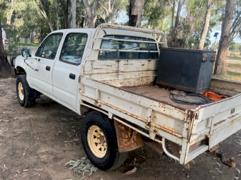 2001 Toyota Hilux Twin Cab Ute